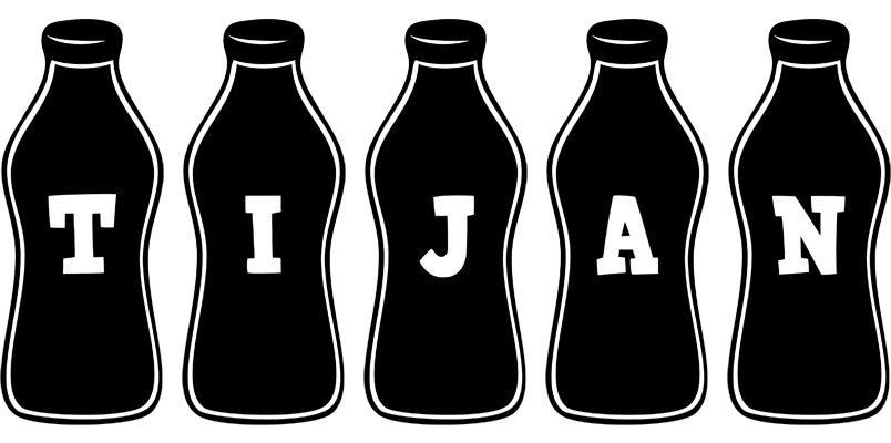 Tijan bottle logo