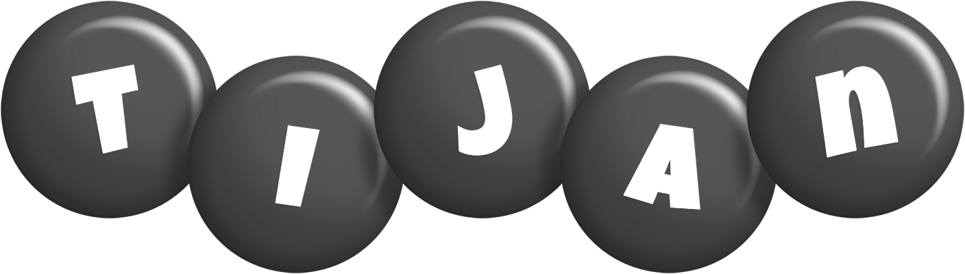 Tijan candy-black logo