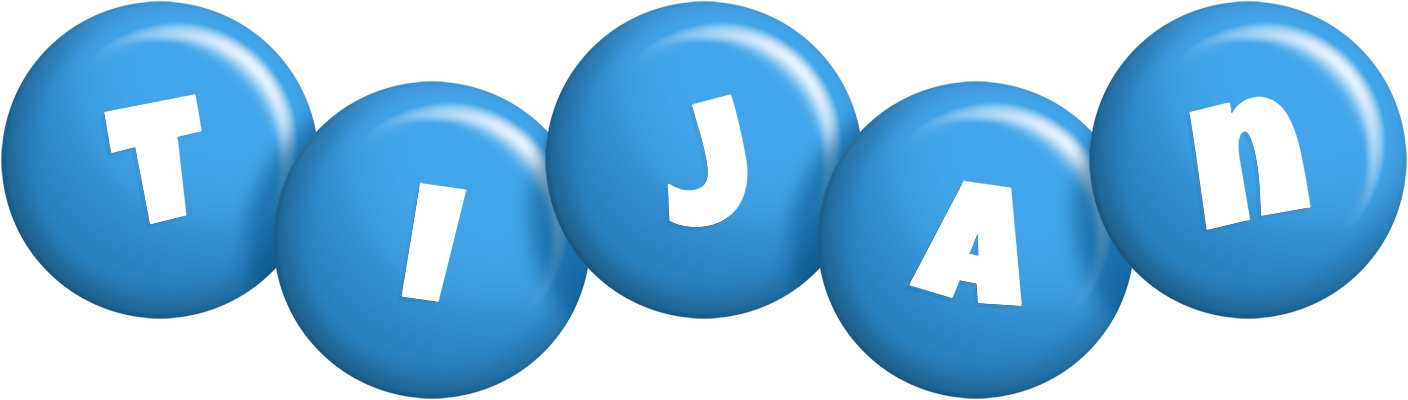 Tijan candy-blue logo