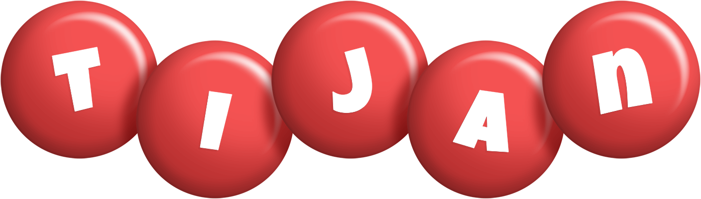 Tijan candy-red logo
