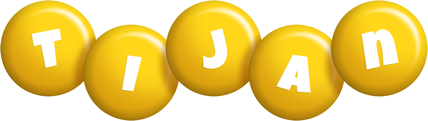 Tijan candy-yellow logo