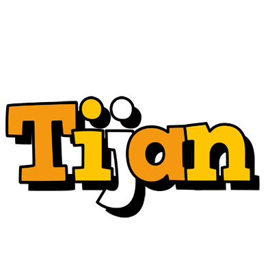 Tijan cartoon logo