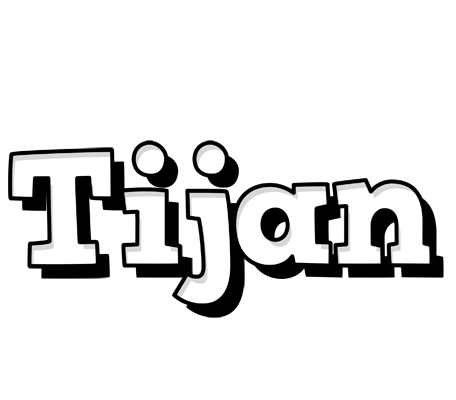 Tijan snowing logo