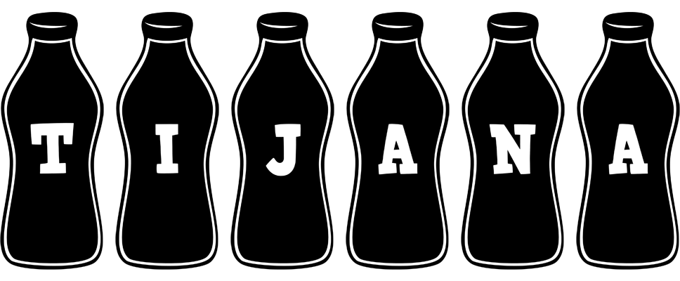Tijana bottle logo