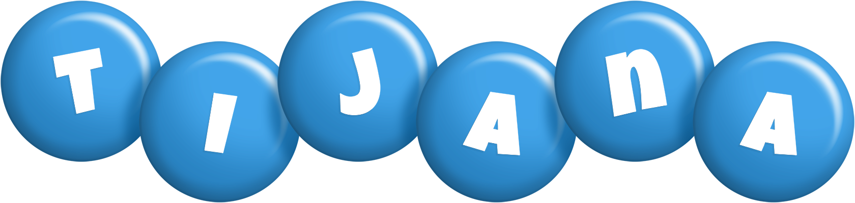 Tijana candy-blue logo