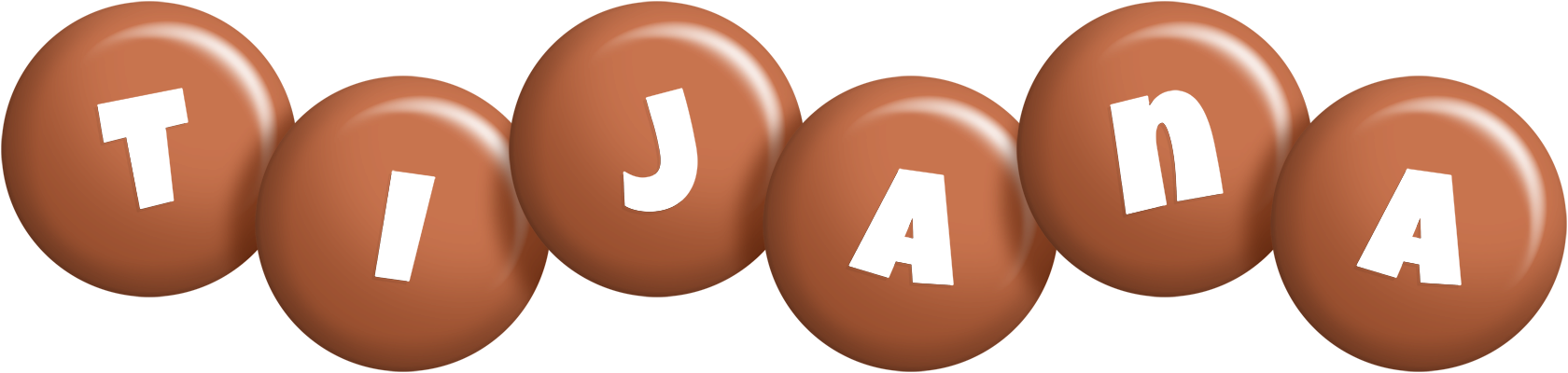 Tijana candy-brown logo