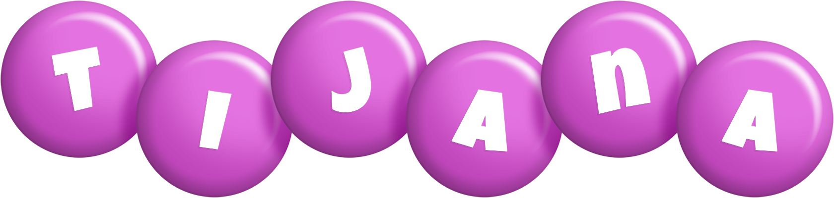 Tijana candy-purple logo