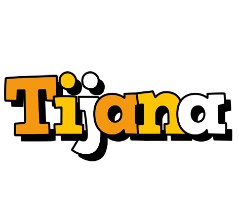 Tijana cartoon logo