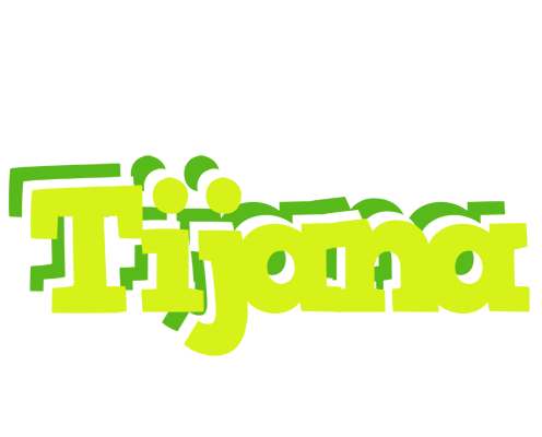 Tijana citrus logo