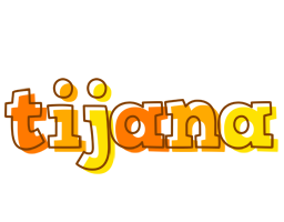 Tijana desert logo