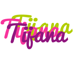 Tijana flowers logo