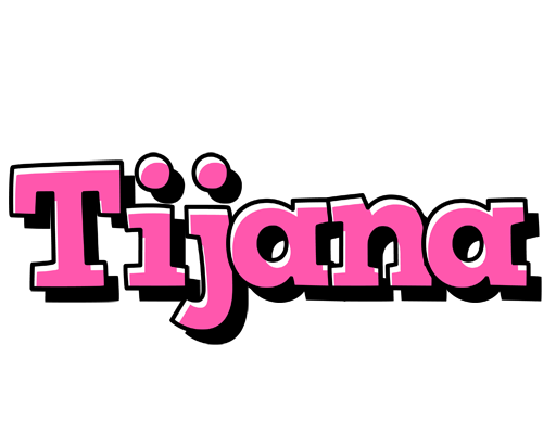Tijana girlish logo