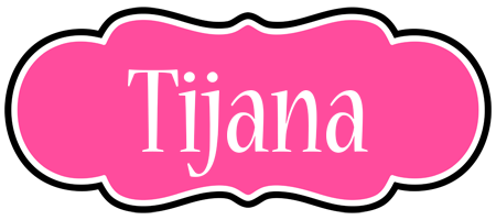 Tijana invitation logo