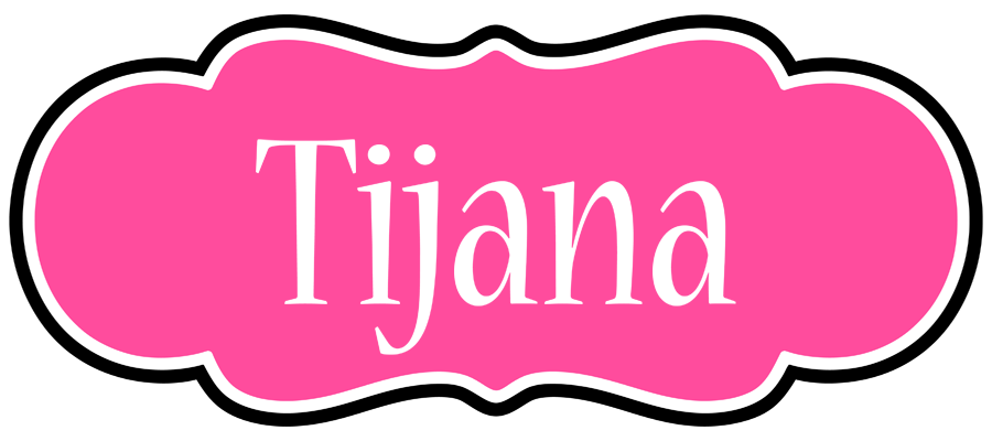 Tijana invitation logo