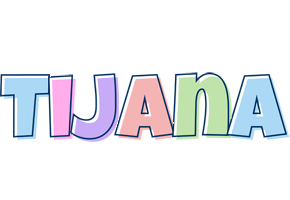 Tijana pastel logo