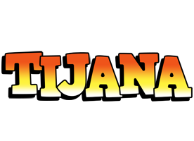 Tijana sunset logo