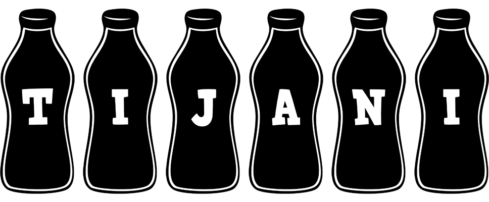 Tijani bottle logo