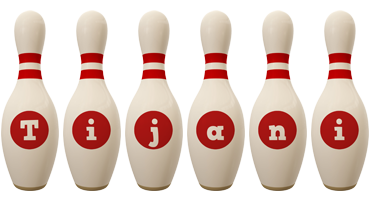 Tijani bowling-pin logo