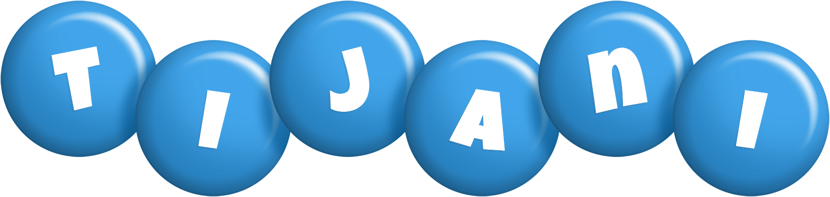 Tijani candy-blue logo
