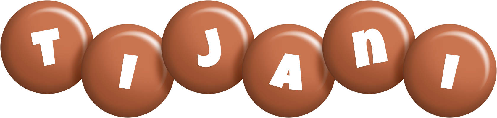 Tijani candy-brown logo