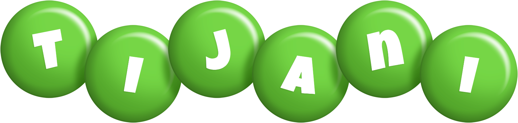 Tijani candy-green logo