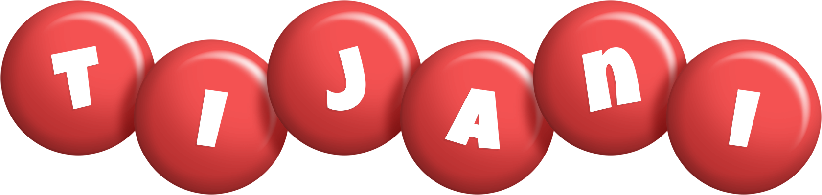 Tijani candy-red logo