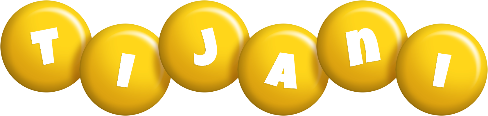 Tijani candy-yellow logo