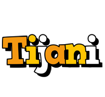 Tijani cartoon logo