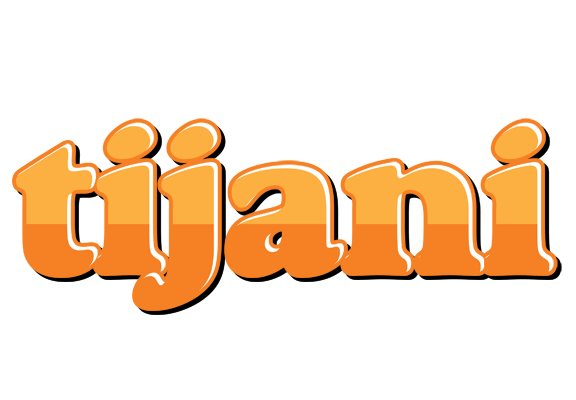 Tijani orange logo