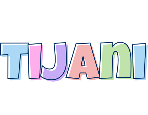 Tijani pastel logo