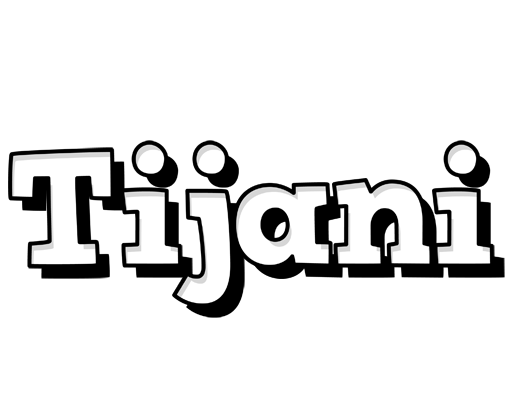 Tijani snowing logo