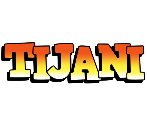 Tijani sunset logo