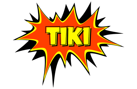 Tiki bazinga logo