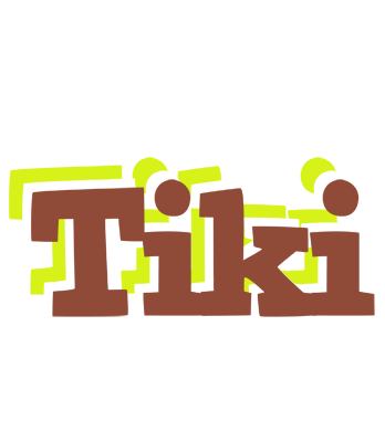 Tiki caffeebar logo