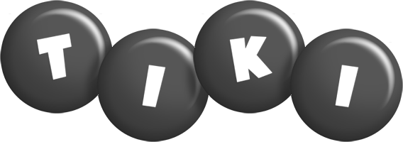 Tiki candy-black logo