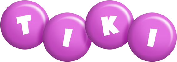 Tiki candy-purple logo