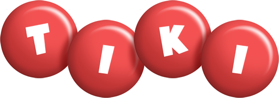 Tiki candy-red logo