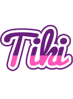 Tiki cheerful logo