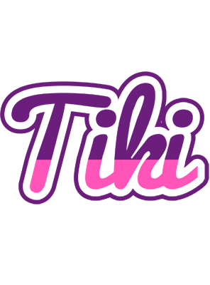 Tiki cheerful logo