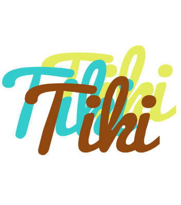 Tiki cupcake logo