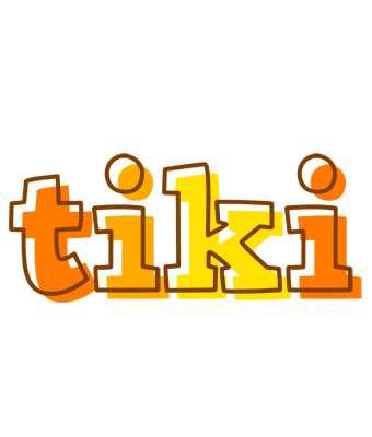 Tiki desert logo