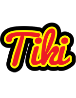 Tiki fireman logo