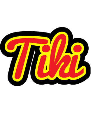 Tiki fireman logo