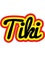 Tiki flaming logo