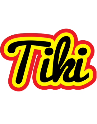 Tiki flaming logo