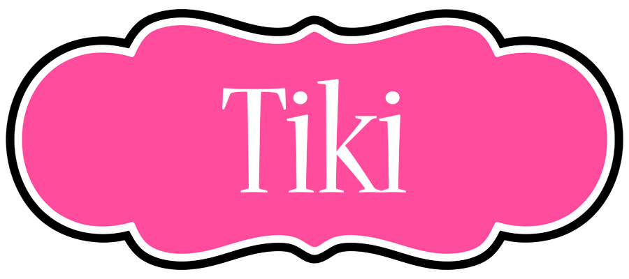 Tiki invitation logo