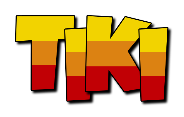 Tiki jungle logo