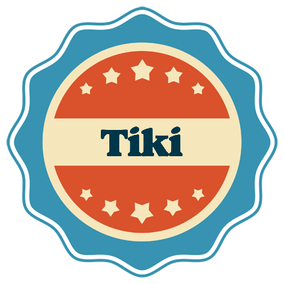 Tiki labels logo