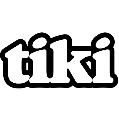 Tiki panda logo