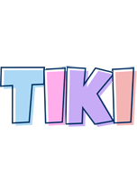 Tiki pastel logo